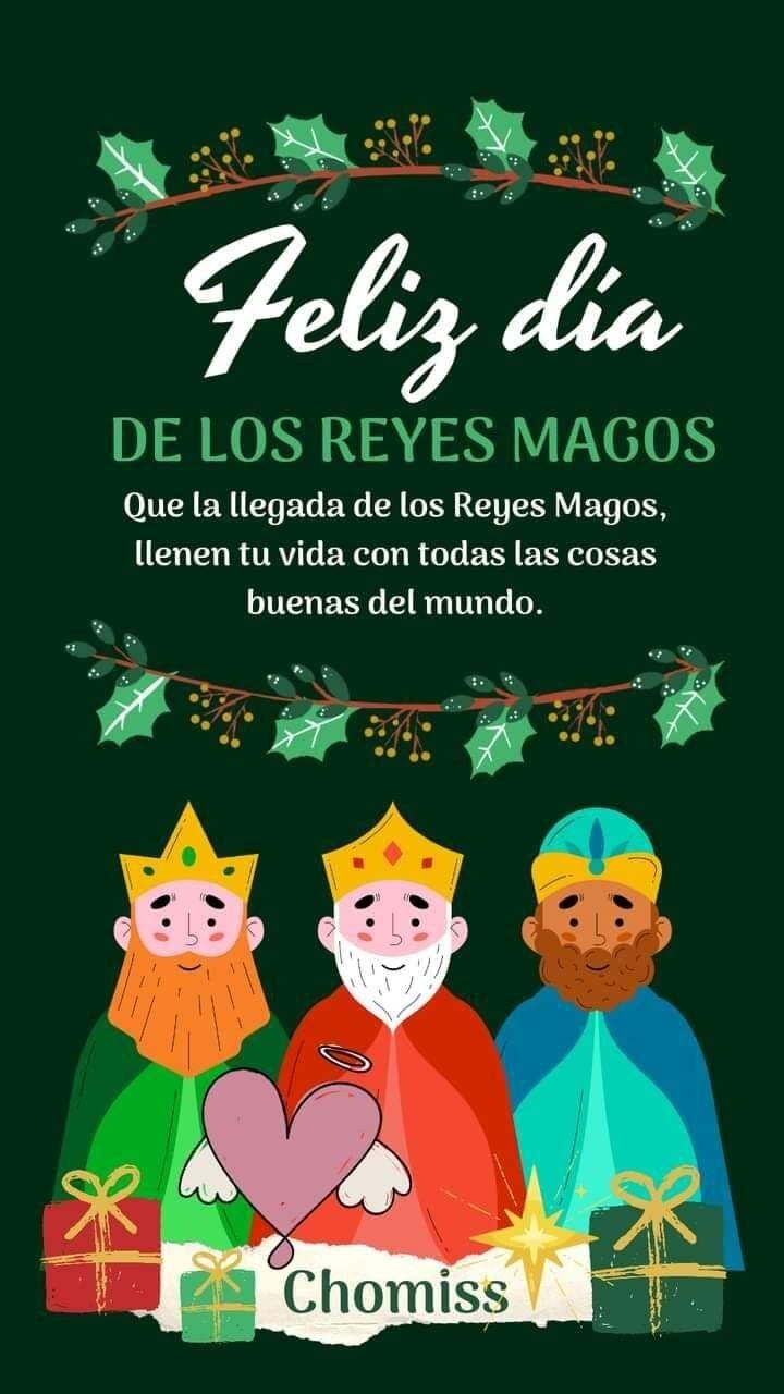 Día de los Reyes Magos: imágenes para compartir este 6 de enero (Foto: Pinterest).