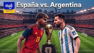 Tigo Sports transmitió el partido Argentina 0-1 España por la final del Mundial 2026