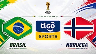 TiGo Sports transmitió el partido Brasil 1-2 Noruega por el Mundial 2026