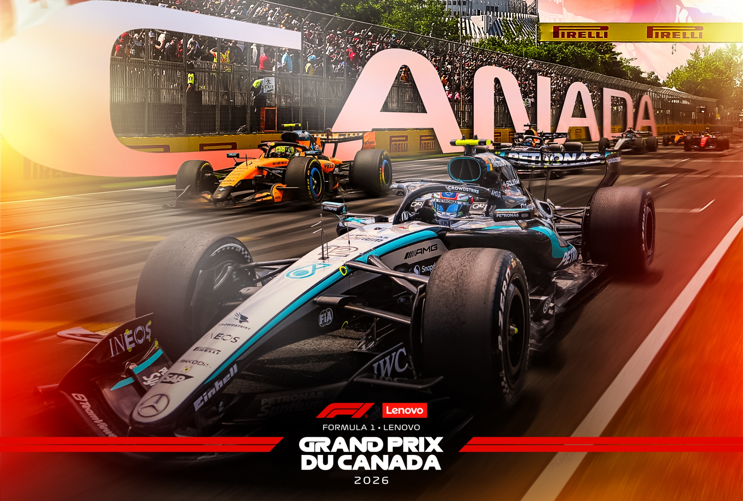 La temporada 2026 de F1 continúa y ahora es el turno del Gran Premio de Canadá en el Circuito Gilles Villeneuve (Imagen del IG de la Fórmula 1)
