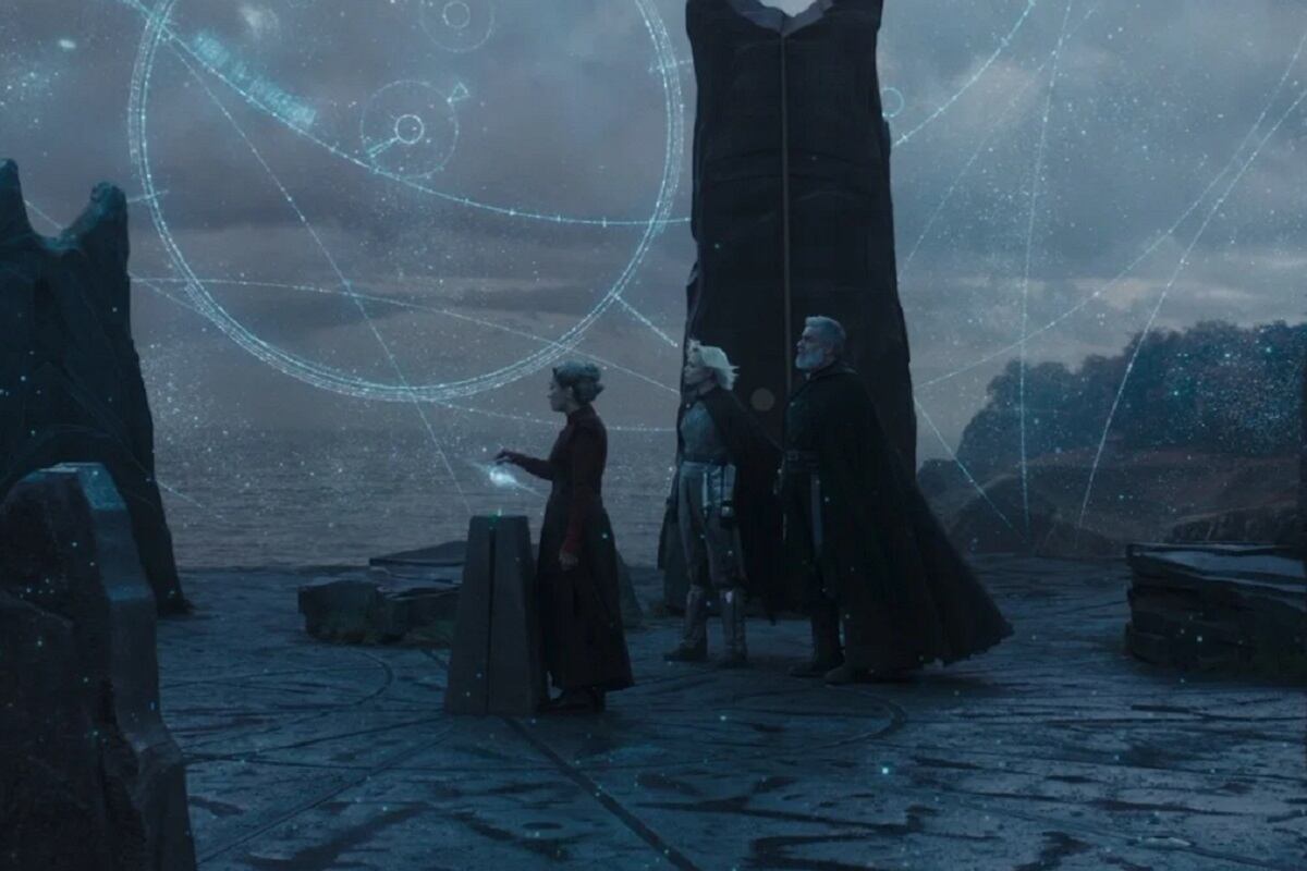 Lady Morgan Elsbeth buscando Peridea en la serie "Star Wars: Ahsoka" (Foto: Disney Plus)