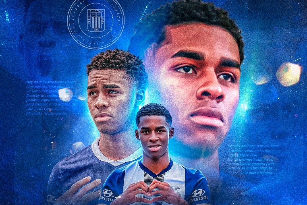 Alianza Lima despidió en sus redes sociales a Víctor Guzmán. (Foto: @ClubALOficial)