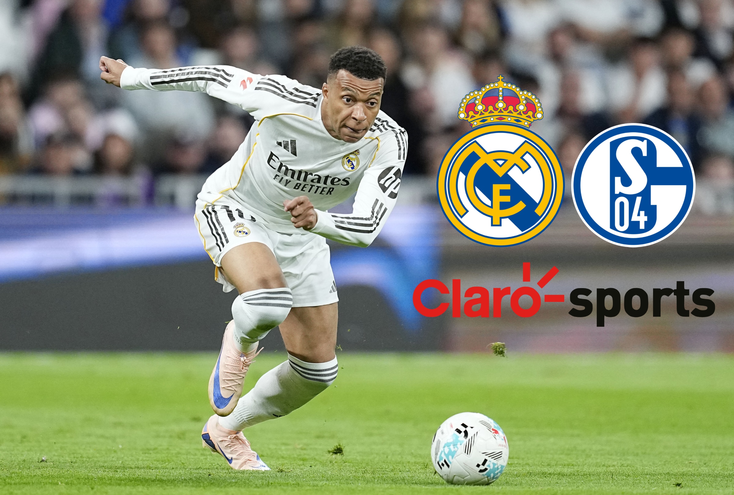 GELSENKIRCHEN (ALEMANIA), 15/08/2026.- Cobertura oficial de Claro Sports EN VIVO GRATIS EN DIRECTO para ver el partido Real Madrid vs. Schalke 04 hoy por amistoso en el Veltins-Arena de Gelsenkirchen, Alemania. FOTO DE ÓSCAR J BARROSO PARA AFP
