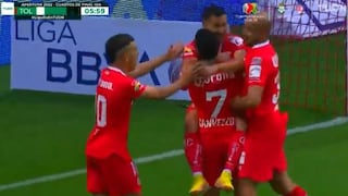 ¡Se puso ‘Diablo’! González y Sanvezzo pusieron el 2-0 de Toluca vs. Santos [VIDEOS]