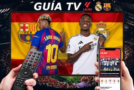 📺 Canales TV que transmiten el clásico FC Barcelona vs. Real Madrid EN VIVO GRATIS por LaLiga 2026
