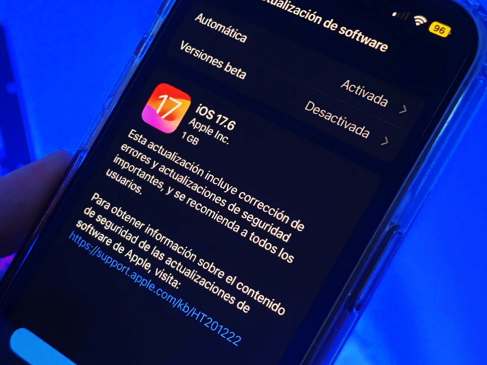 IPHONE | De esta manera podrás obtener iOS 17.6. (Foto: MAG - Rommel Yupanqui)