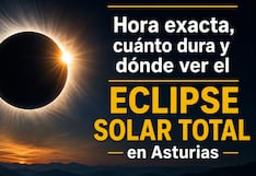 Hora exacta, cuánto dura y dónde ver el eclipse solar total EN DIRECTO hoy, 12 de agosto, en Asturias