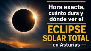 Hora exacta, cuánto dura y dónde ver el eclipse solar total EN DIRECTO hoy, 12 de agosto, en Asturias