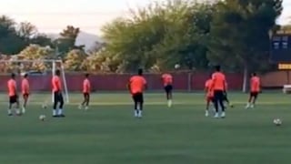 Selección Peruana entrenó bajo intenso calor de Arizona