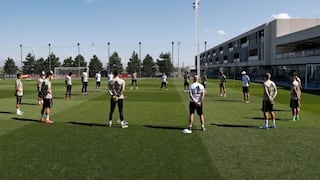 Real Madrid hizo un minuto de silencio en entrenamiento en memoria de las víctimas del COVID-19 [VIDEO]