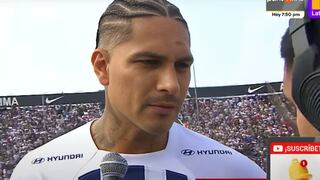 Paolo Guerrero sobre dorsal: “Me habían prometido la 84 y 99, quería elegir algo simbólico de Alianza”