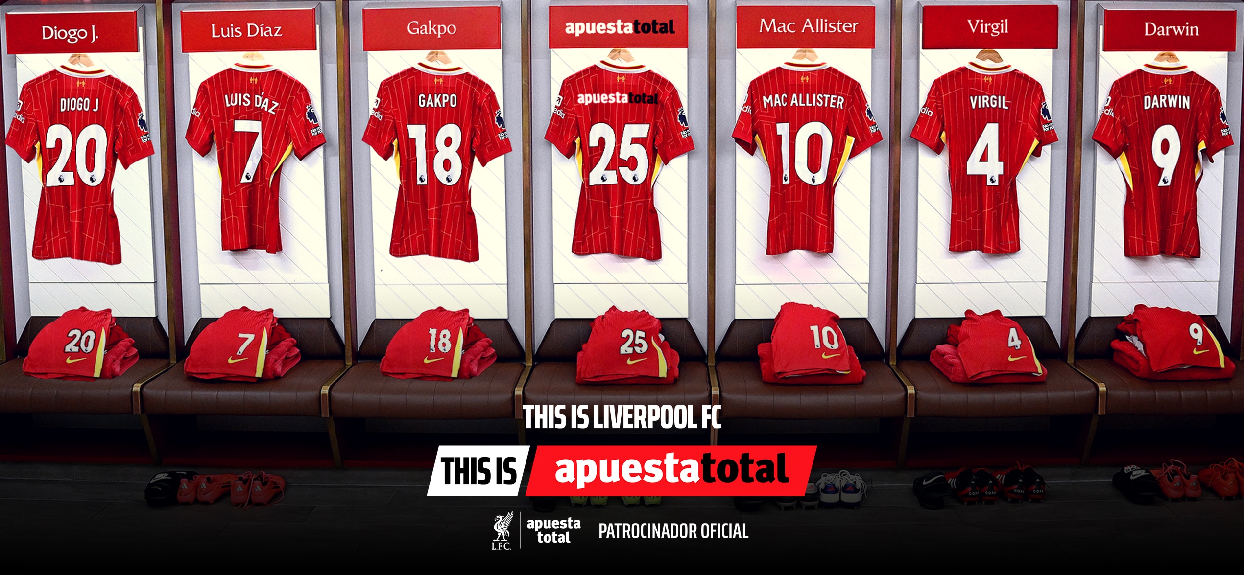 La colaboración con el Liverpool Football Club contempla la presencia de Apuesta Total en activos digitales del club. (Foto: Difusión)