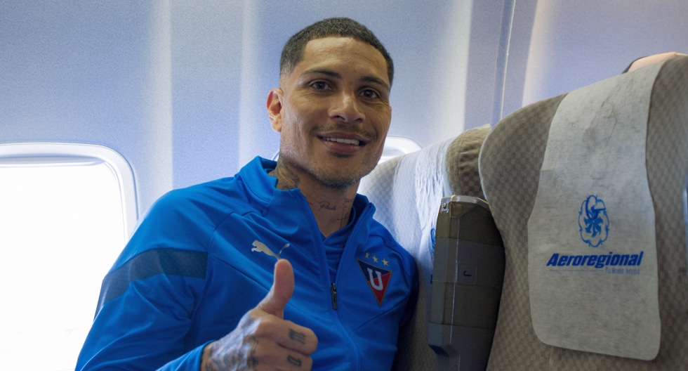 Paolo Guerrero fue parte de la delegación de LDU que viajó a Chile para la Copa Sudamericana (Foto: LDU)