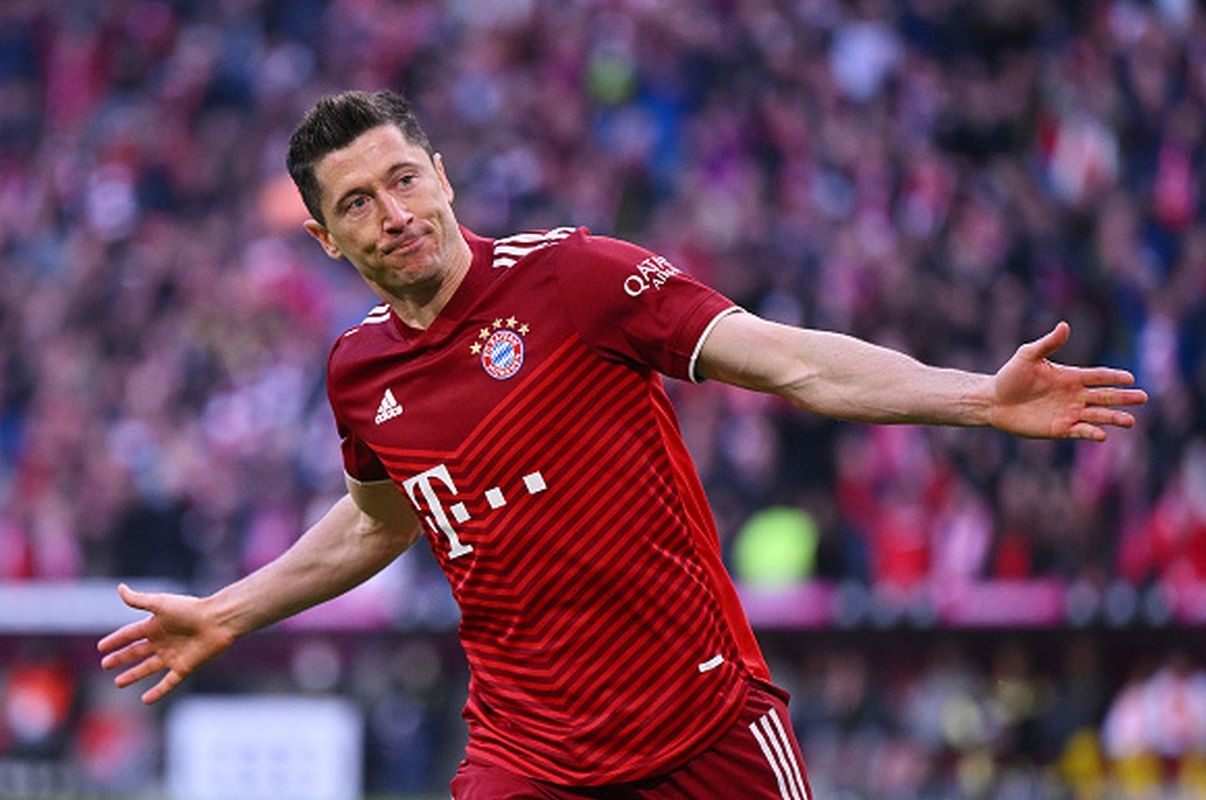 Robert Lewandowski ganó un triplete con Bayern Munich en 2020, pero no recibió el Balón de Oro. (Foto: Getty Images)