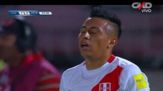 Increíble:  Cueva se perdió el empate tras gran jugada colectiva de Perú