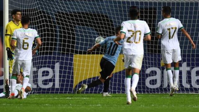 Suman de a tres en Montevideo: Uruguay venció 4-2 a Bolivia por Eliminatorias Qatar 2022