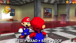 Nintendo trata de eliminar versión en 4K de “Super Mario 64” para PC