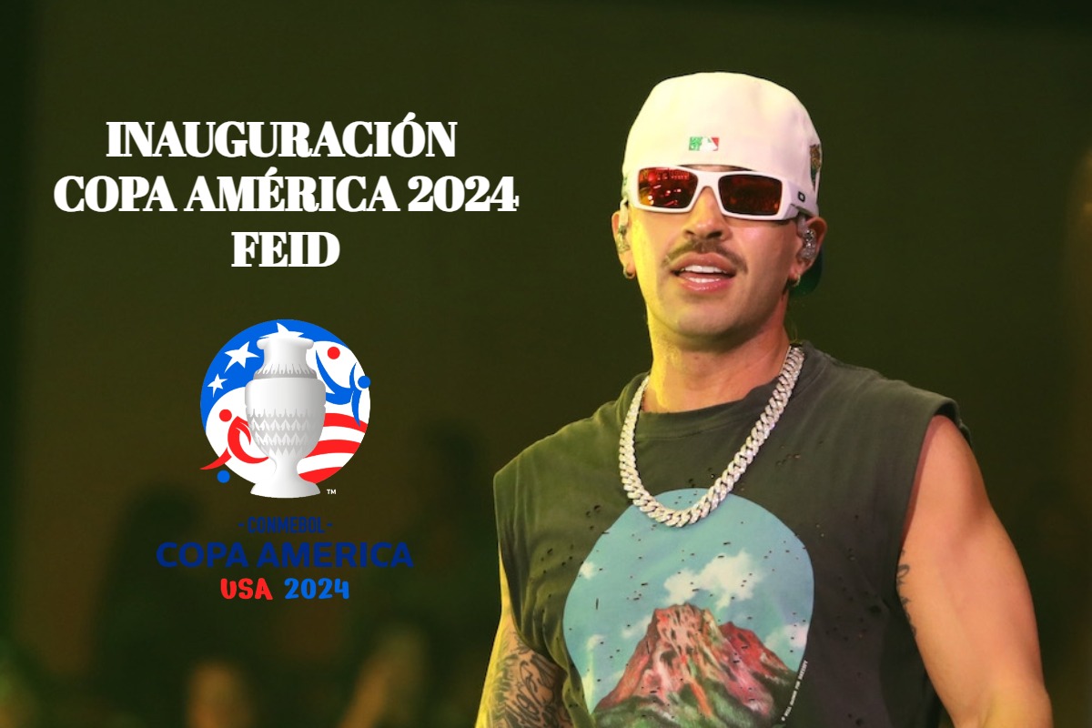 Mira el show de Feid en la inauguración de la Copa América 2024 previo al Argentina vs. Canadá desde el Mercedes Benz Stadium (Foto: Agencias/Composición)