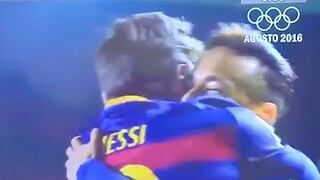 Lionel Messi hizo perfecta pared con Neymar y le anotó al Rayo Vallecano