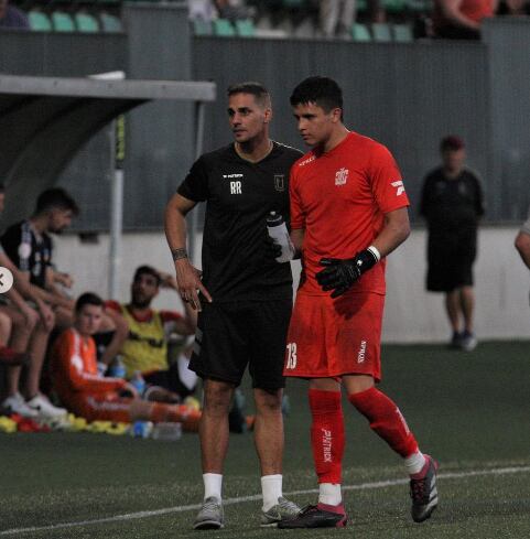 Juan Pedro Durán es el arquero del equipo juvenil del UE Cornellà. (Foto: Difusión)
