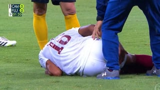 Solo estuvo un minuto en el campo: Fernando Pacheco y la lesión que sufrió con Fluminense 