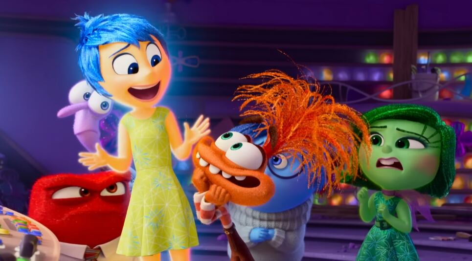 Cuando Ansiedad aparece por primera vez en "IntensaMente 2" (Foto: Disney)