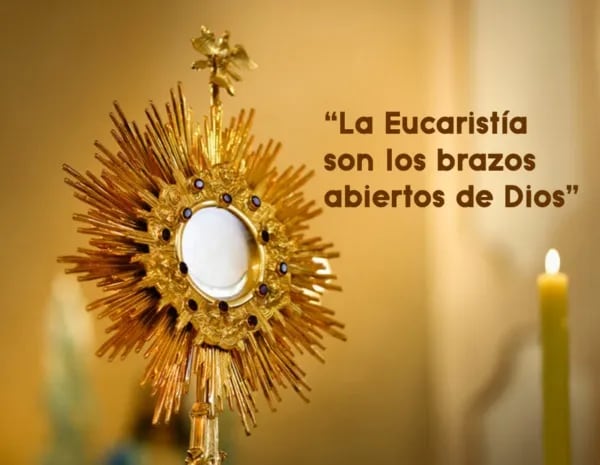 Mensajes para compartir por el Corpus Christi en WhatsApp (Foto: Internet).