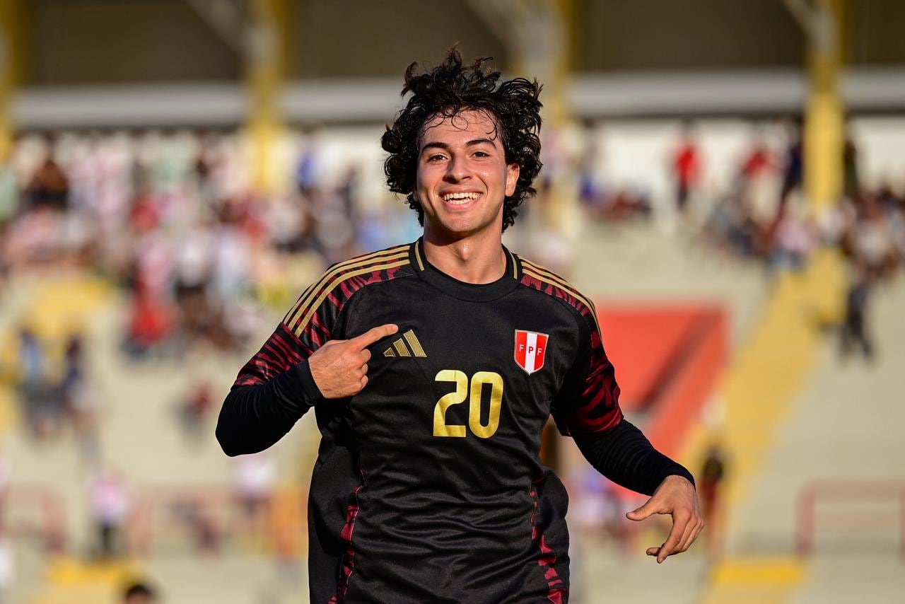Bassco Soyer marcó su primer gol con la Selección Peruana. (Foto: GEC)