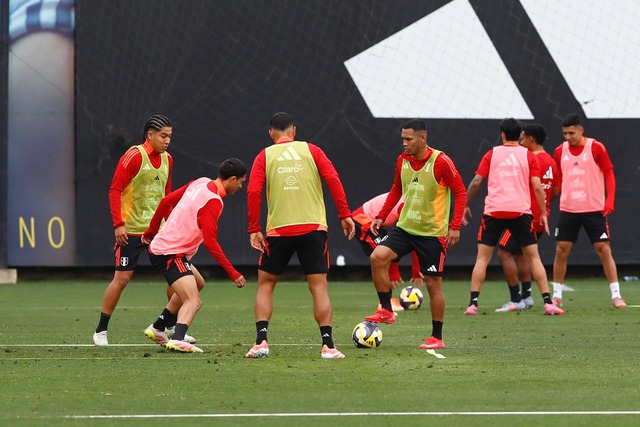 La Selección Peruana completó su plantel y sumó su tercer día de entrenamiento en la Videna. (Foto: Fernando Sangama / GEC)