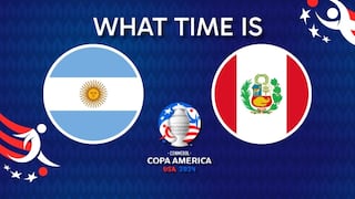 What time is the kick-off for Argentina vs. Peru? Start time and all time zones