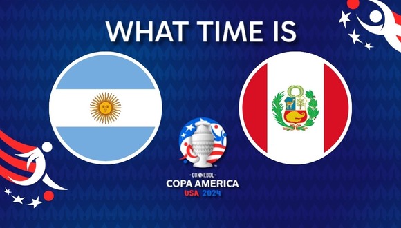 When is Argentina vs. Peru? Find out the match time in YOUR zone! Watch Messi and company take on Peru in the Copa América, no matter where you are! | Photo by Canva / Depor Composition