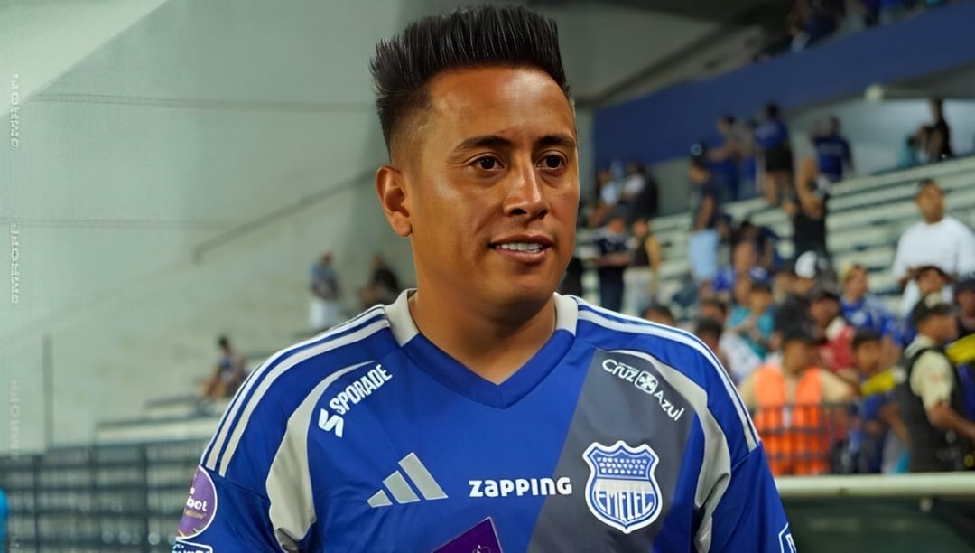 Christian Cueva llegó a Emelec tras tener un primer buen semestre con Cienciano. (Foto: Emelec)