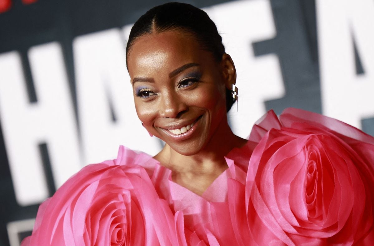 Erica Ash en el estreno de "We Have a Ghost" de Netflix en el Teatro Tudum de Los Ángeles, California, el 22 de febrero de 2023 (Foto: Michael Tran / AFP)