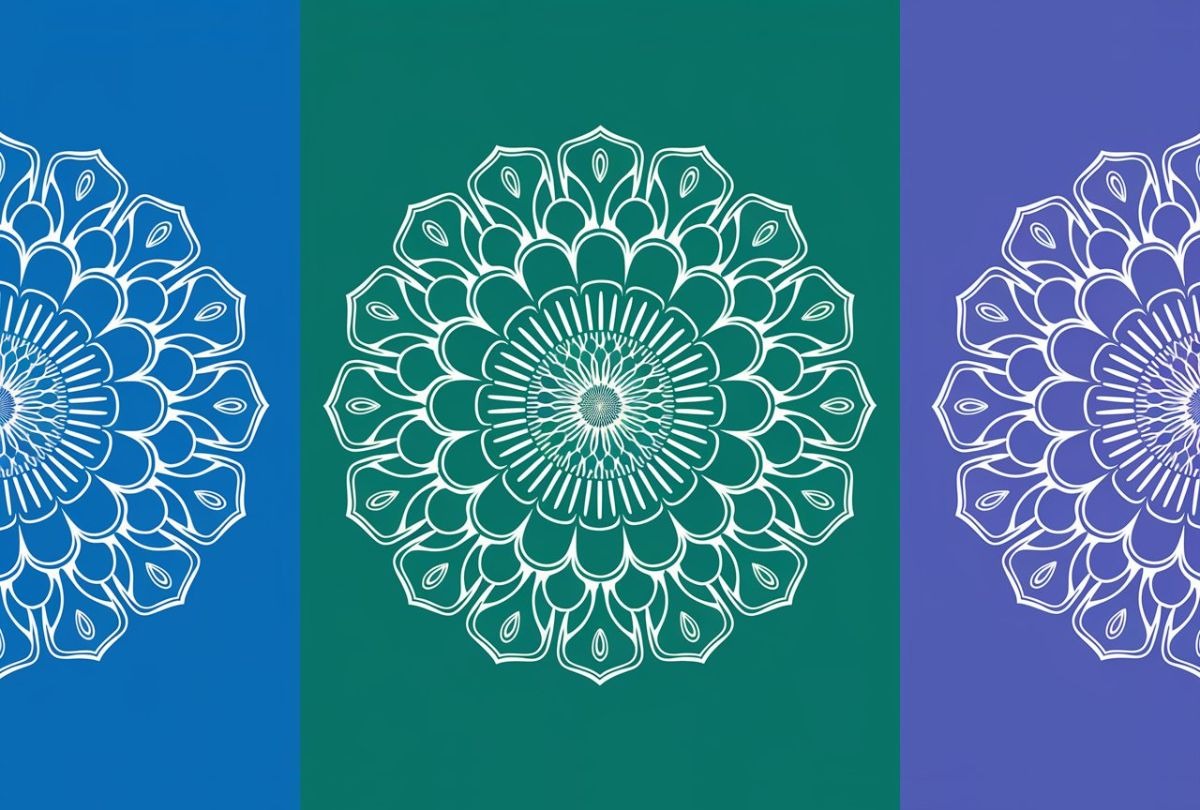 Choose a mandala in this image to discover your greatest fear (Design: Depor).