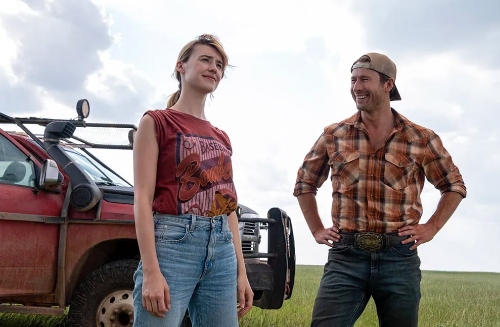 Daisy Edgar-Jones y Glen Powell protagonizan "Twisters" (Foto: Warner Bros. Pictures)