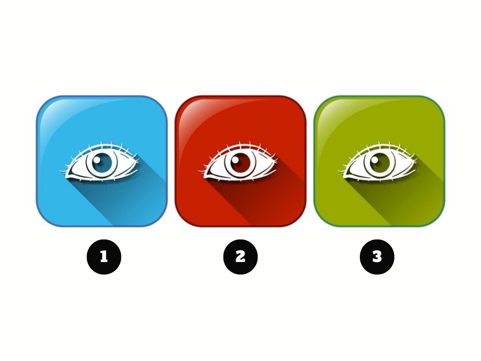 Test visual: Escoge uno de los ojos para saber cuál es tu verdadera edad mental. (Foto: Composición Freepik / Depor)