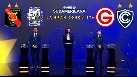 Alianza Atlético vs. Garcilaso y Cienciano vs. Melgar: así quedó las llaves de la Copa Sudamericana 2026