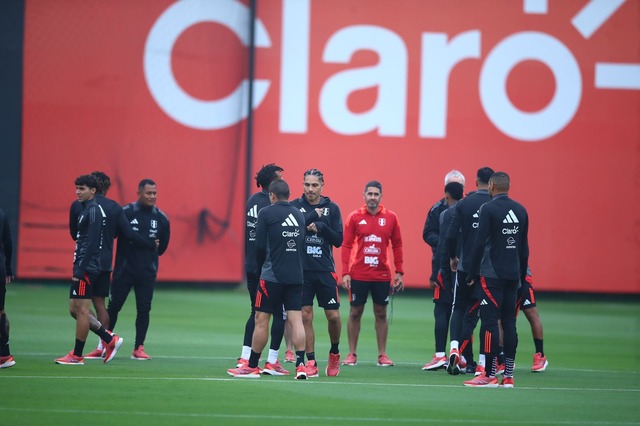 La Selección Peruana sigue con los entrenamientos en VIDENA. (Foto: GEC)