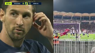 Se lo contará a sus nietos: arquero vuela de palo a palo y arruina tiro libre de Messi [VIDEO]