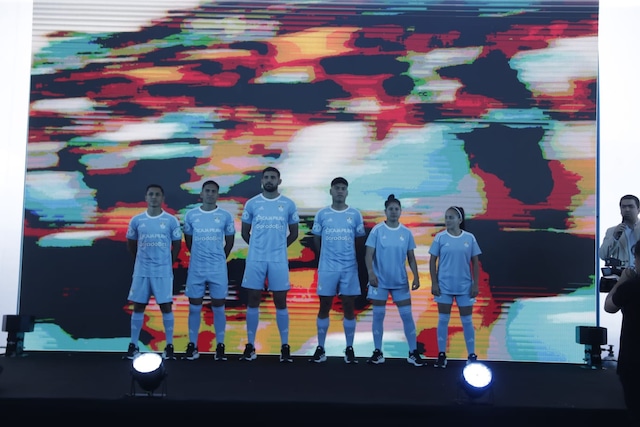 Presentación de camiseta del equipo Sporting cristal por sus 86 años. (Foto: Hugo Pérez / @photo.gec)