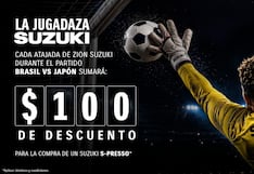 Suzuki Perú ofrece descuentos por cada atajada del arquero japonés Zion Suzuki ante Brasil