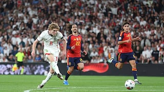 España derrotó 3-2 a Inglaterra: video, goles y resumen del partido por la Nations league