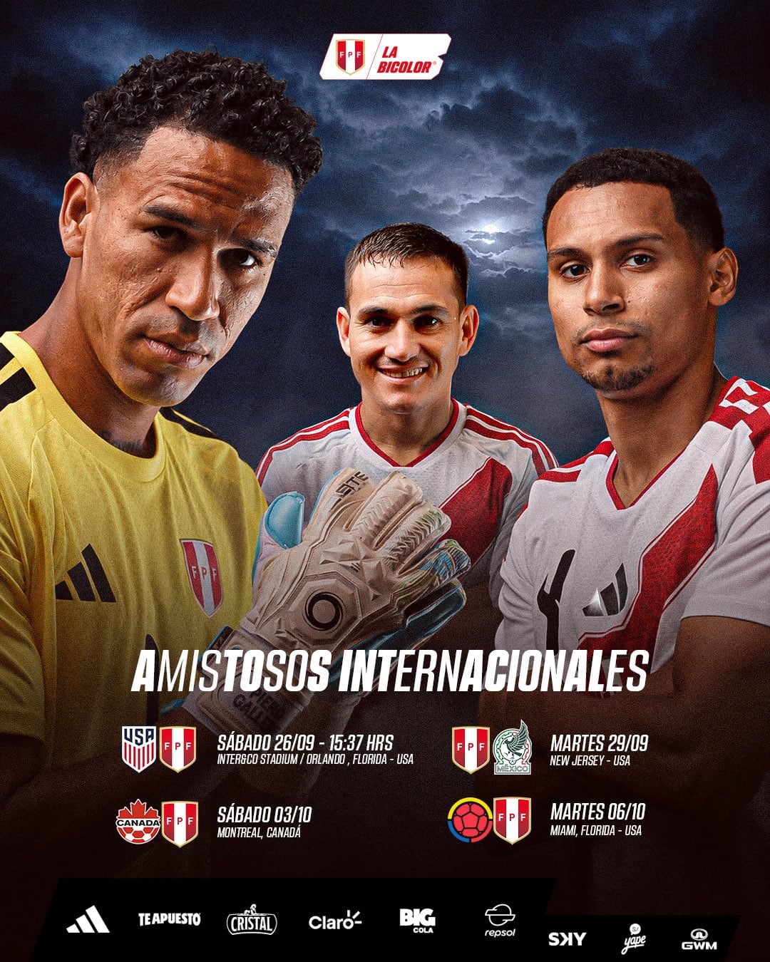 La Selección Peruana jugará cuatro amistosos en tierras norteamericanas. (Foto: La Bicolor)