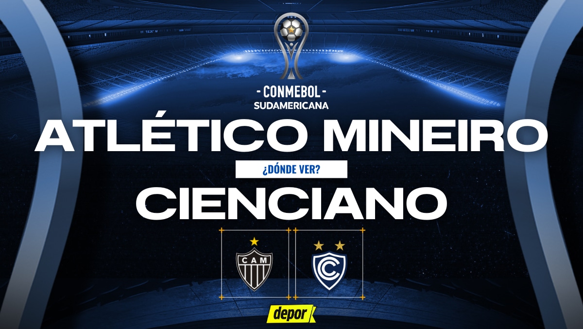 Cienciano vs. Atlético Mineiro juegan por la Copa Sudamericana 2026. (Diseño: Depor)