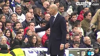 Zinedine Zidane tuvo tremendo enfado con James Rodríguez ante Sporting Gijón