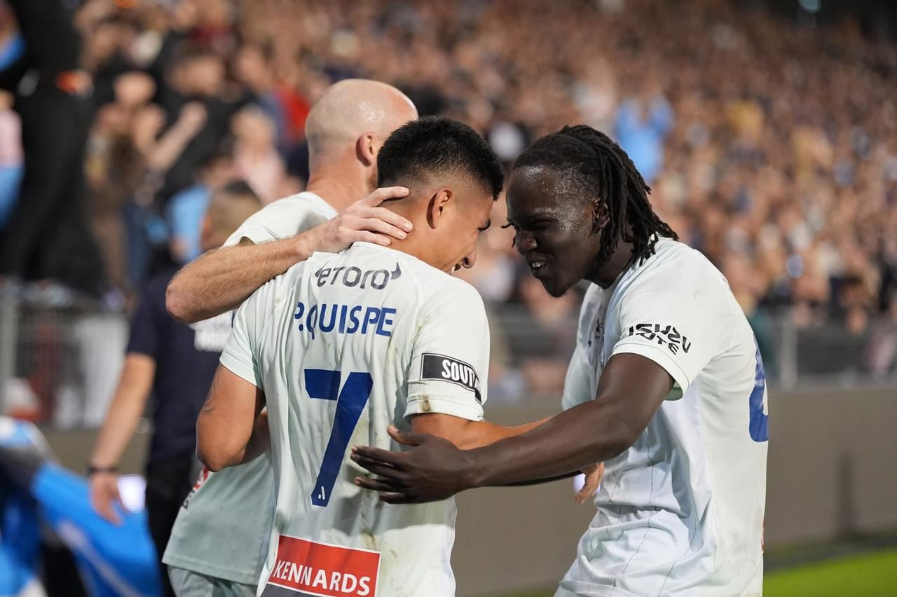 Piero Quispe ha tenido una gran temporada con Sydney