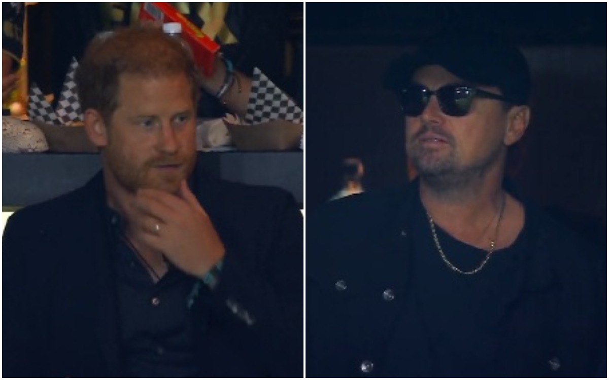 En el BMO Stadium de Los Ángeles se vivió una memorable noche con una enorme cantidad de estrellas nacionales e internacionales en las tribunas. (Foto: Apple TV+)