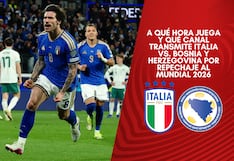 ¿A qué hora juega y qué canal transmite Italia vs. Bosnia y Herzegovina EN VIVO hoy por repechaje al Mundial 2026? Horarios y canales TV