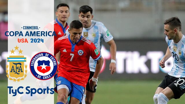 ᐅ Mira TyC Sports EN VIVO - dónde ver transmisión Argentina vs. Chile hoy