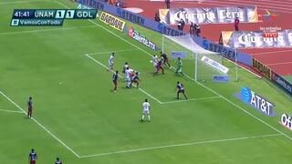 ¡Partidazo en el Olímpico Universitario! Los goles del Pumas 2-1 Chivas por el Clausura Liga MX 2019 [VIDEO]
